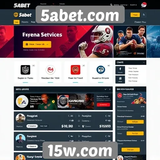 Análise da interface e experiência do usuário do 5abet.com